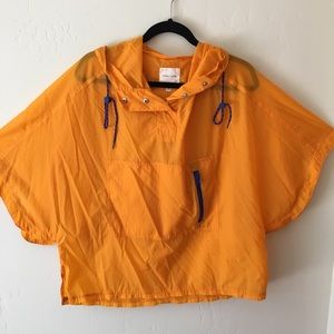 Urban Outfitters marigold poncho jacket